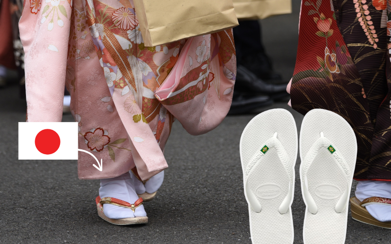 Havaianas e a conexão inesperada entre Japão e Brasil